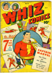 WHIZ COMICS #66 © 1945 Fawcett